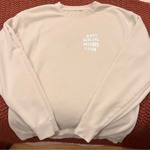 His & Hers Anti-Social Moms Club Crewneck